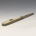 1888 British Antique White Pearl Shell Handle Pure Silver Blade Folding Pen Knife in Case